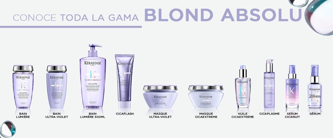 tratamientos para cabello rubio gama Blond Absolut de Kerastase